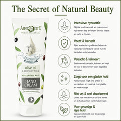 Ezelinnenmelk Handcrème Aphrodite