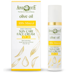 100% Mineral Daily Defense Sun Care Face Cream SPF 30