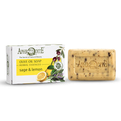 Pure Olijfolie Scrubzeep Salie & Citroen