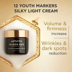 Queen Bee Longevity 12 Youth Markers Silky Light Cream Apivita