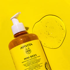 Mini Bees Douchegel-Shampoo voor Baby's en Kinderen Apivita