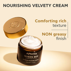 Queen Bee Longevity 12 Youth Markers Velvety Rich Cream Apivita