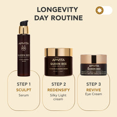 Queen Bee Longevity 12 Youth Markers Silky Light Cream Apivita