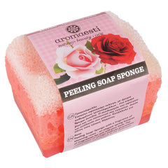 Scrubspons met Olijfzeep Rozen