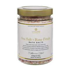 Badzout Rozen met Rozenblaadjes