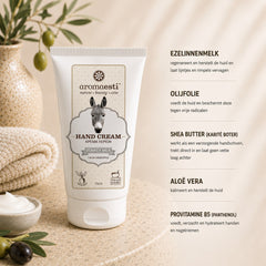 Handgemaakte Handcrème Ezelinnenmelk