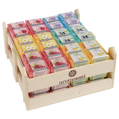 Scrubspons met Olijfzeep Rozen