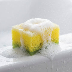 Scrubspons met Olijfzeep Olijf & Yoghurt Aromaesti