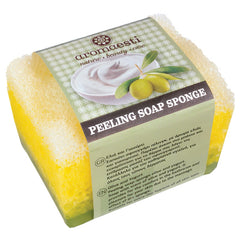 Scrubspons met Olijfzeep Olijf & Yoghurt Aromaesti
