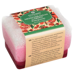 Scrubspons met Olijfzeep Granaatappel