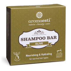 Shampoo Bar Olijfolie (normaal haar) - 60 gram Aromaesti
