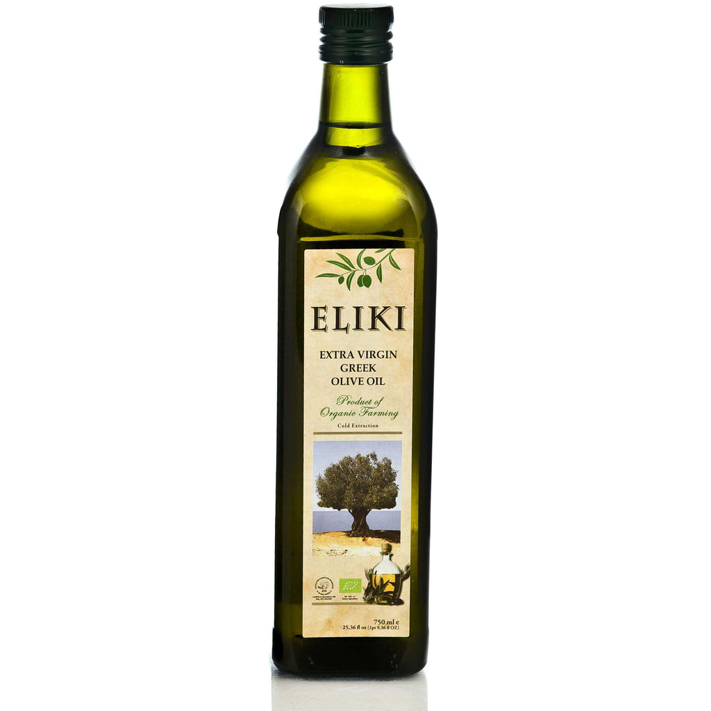 Eliki - Biologische Koutsourelia-Koroneiki Olijfolie - 750 ml (Glas ...