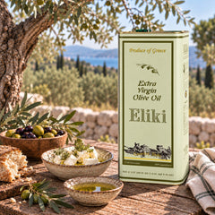 Koutsourelia-Koroneiki Olijfolie - 5 liter (Blik) Eliki