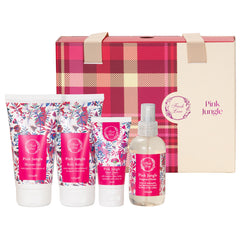 Christmas Pink Jungle Gift Set (4-delig)