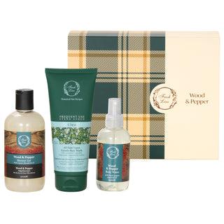 Christmas Wood & Pepper Gift Set (3-delig)