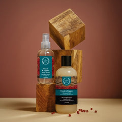 Wood & Pepper Gift Set for Men Fresh Line