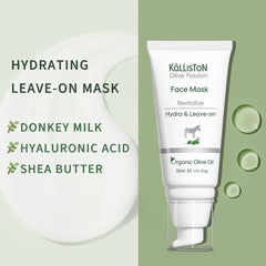 Leave-On Ezelinnenmelk Gezichtsmasker Kálliston