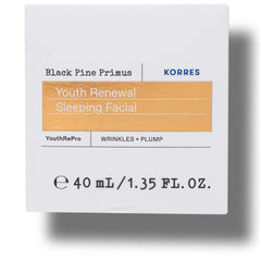 Black Pine Primus Youth Renewal Sleeping Facial Night Cream Korres