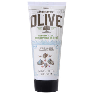 Pure Greek Olive Body Cream Sea Salt Korres