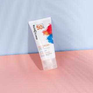 Zonnebrand Gezichtscrème SPF50