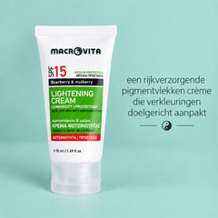 Lightening Pigmentvlekken Crème SPF15 Macrovita