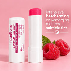 Lippenbalsem Framboos SPF20 Macrovita