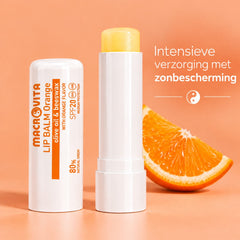 Lippenbalsem Sinaasappel SPF20 Macrovita