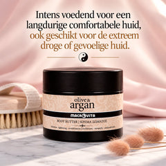 Olive & Argan Body Butter Macrovita