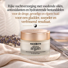 Olive & Argan Nachtcrème Macrovita