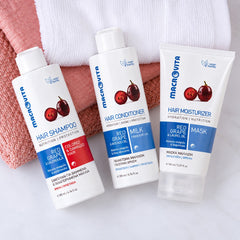 Keratine Haarmasker met Rode Druif Macrovita