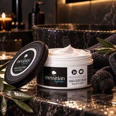 Hand & Bodycrème Zwarte Truffel Messinian Spa