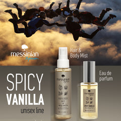 Hair & Body Mist Spicy Vanilla Messinian Spa