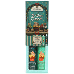 Caramel Biscuit Christmas Cupcake Gift Set
