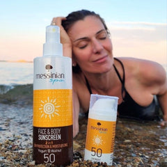 Matterende Gezichtscrème SPF50 Messinian Spa