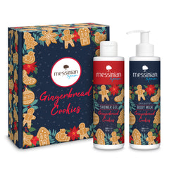 Gingerbread Cookies Box Christmas Gift Set Messinian Spa