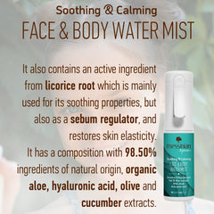 Kalmerende Face & Body Water Mist Messinian Spa