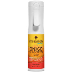 On The Go Sunscreen Dry Oil SPF20 (gezicht, lichaam en haar) Messinian Spa