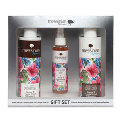 Orange, Vanilla Orchid & Blueberry Gift Set Messinian Spa