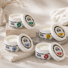 Olive Body Butter Cotton & White Flowers Mythos