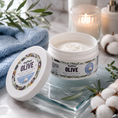 Olive Body Butter Cotton & White Flowers Mythos