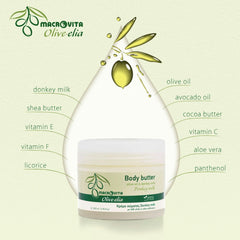 Body Butter Ezelinnenmelk Olive-elia