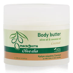 Body Butter Coconut (met echte kokosolie) Olive-elia