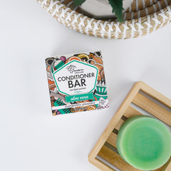 Conditioner Bar voor Droog Haar (Aloë Vera) - 80 gram