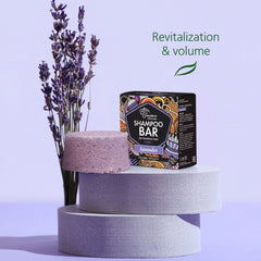 Shampoo Bar voor Futloos en/of Grijs Haar (Lavendel) - 80 gram Olive-elia