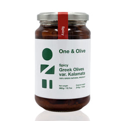 Pittige Kalamata Olijven - 360gr One & Olive