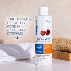 Shampoo voor de Gevoelige en Droge Hoofdhuid Macrovita